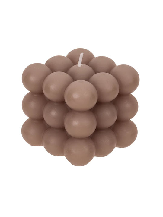 Κερί Φούσκες Περίπου 6 X 5.5 Εκ Καφέ